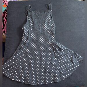 Kimchi Blue Navy Polka Dot Mini Dress